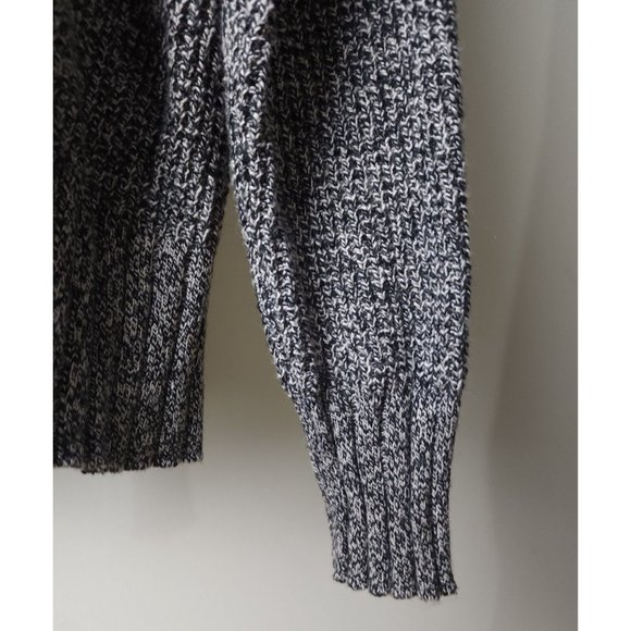 Madewell Roll neck Knit open back Merino Wool blend Sweater S - Picture 6 of 10